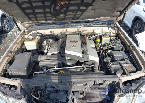 2000 Lexus Lx 470 from USA, damaged, VIN JT6HT00W0Y0091143